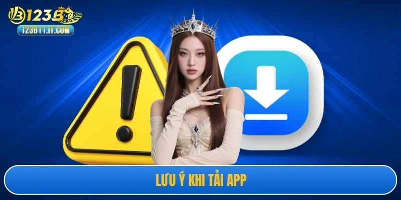 Lưu ý khi tải app